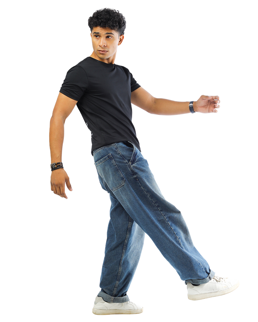 Signature Plain Black T-Shirt